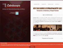 Tablet Screenshot of escuelacaleidoscopio.com